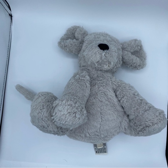 Jellycat Medium Fuddlewuddle Mouse Soft Grey Retired Rare Plush Stuffed Animal - Picture 7 of 14